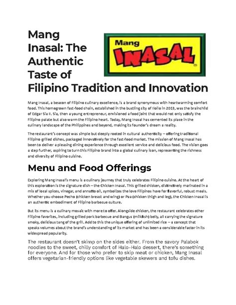 grc meaning in mang inasal|Mang Inasal: The Authentic Taste of Filipino Tradition and .